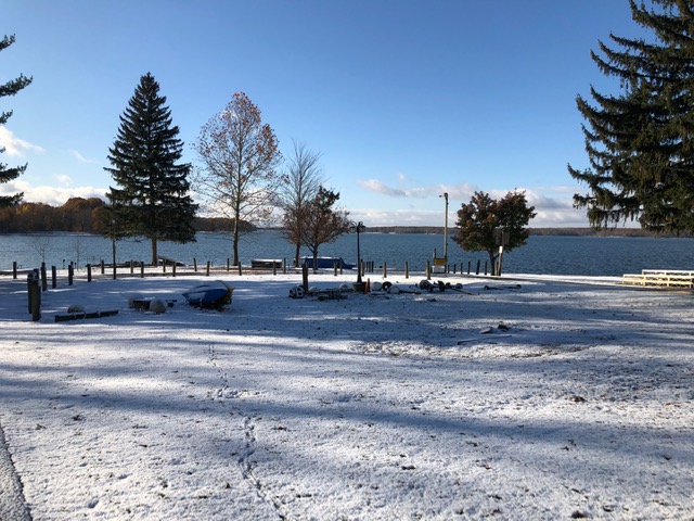 Snow on November 8, 2019